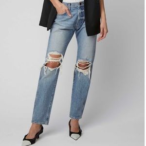 KHAITE Kyle Relaxed Straight Leg Jeans